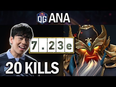 OG.ANA 20-KILL PRO EMBER SPIRIT GAMEPLAY IN DOTA 2 7.23E