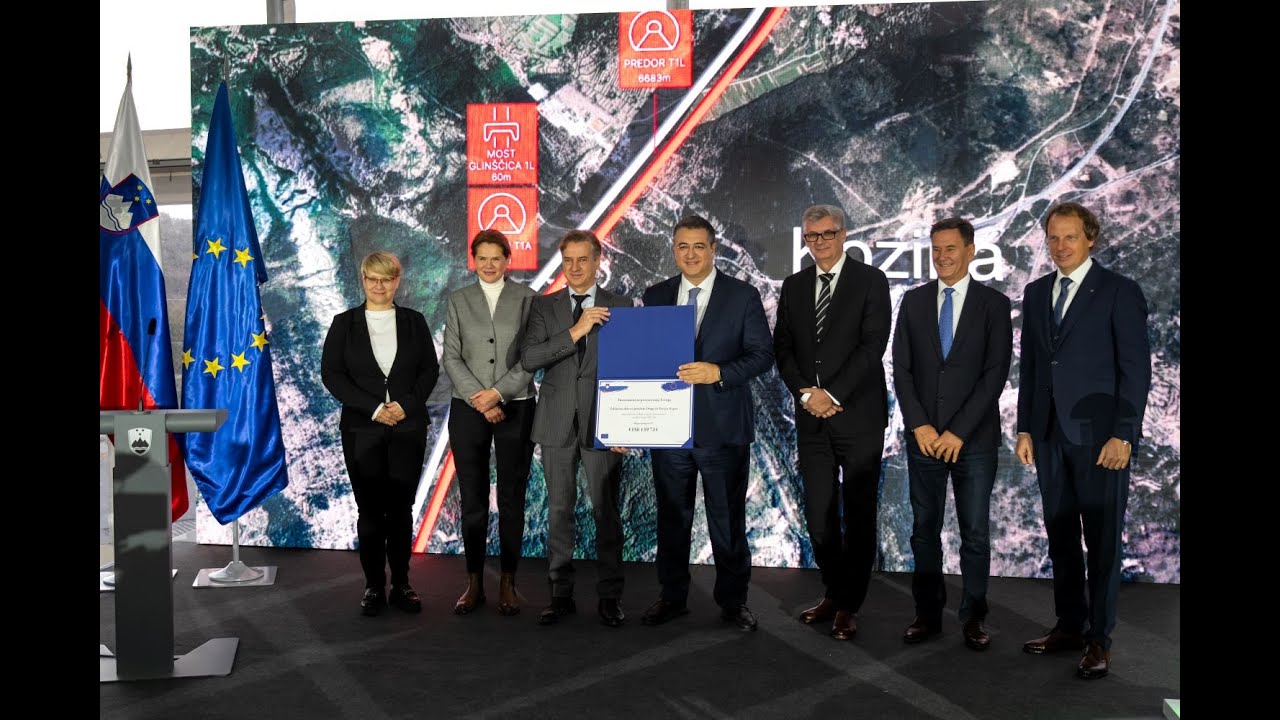 Dogodek ob dokončanju Odseka 2 in predaja 156 milijonov € nepovratnih evropskih sredstev, 20.11.2025