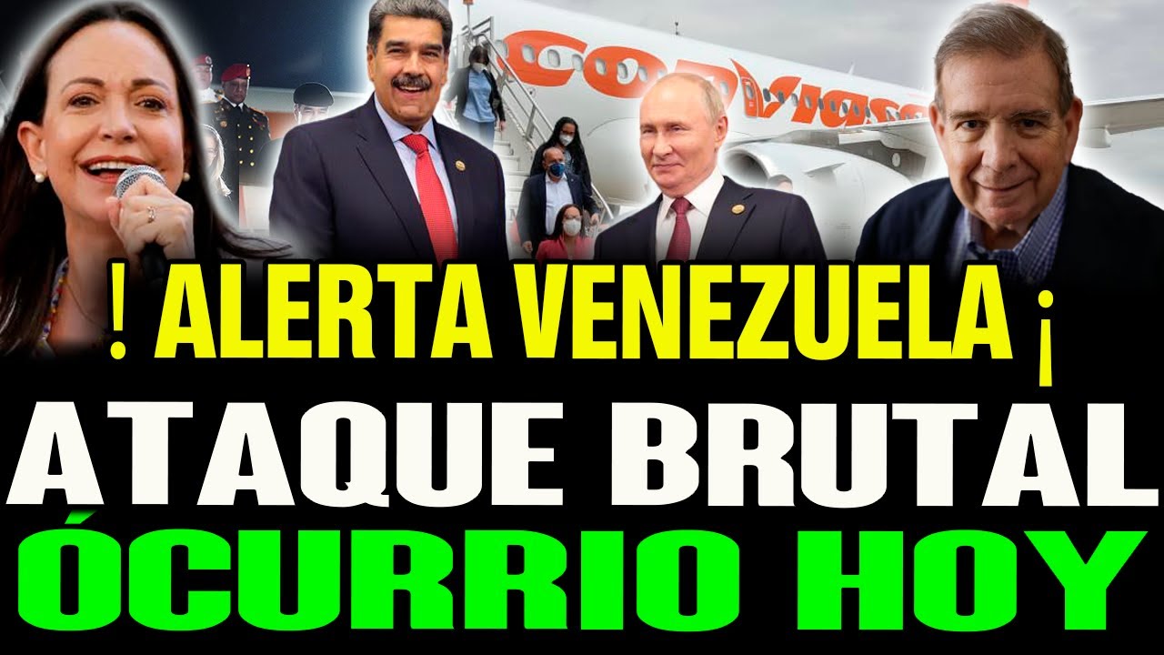 ¡URGENTE! 🚨 NADIE ESPERABA LO QUE ACABA DE PASAR CON EL MENSAJE DE CORINA Y JAIME BAYLY DE VENEZUELA