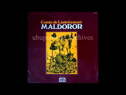 Comte de Lautréamont - Les chants de Maldoror -  Isidore Ducasse