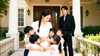 醜女被全家像狗一樣趕出家門，殊不知總裁將她撿回家一夜纏綿生下五胞胎，5年後總裁帶著五寶死纏爛打上門要命分！#短劇 #短劇推薦 #短劇全集 #萌娃 #甜寵 #愛情 #逆襲