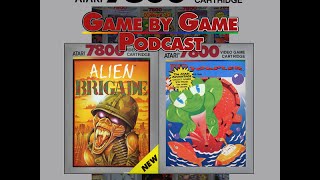 The Atari 7800 Game by Game Podcast: Episode 23 – Alien Brigade & Tower Toppler