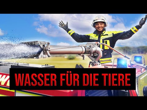 Jäger im Einsatz: Wasser für die Tiere 2024 | Niklas on fire