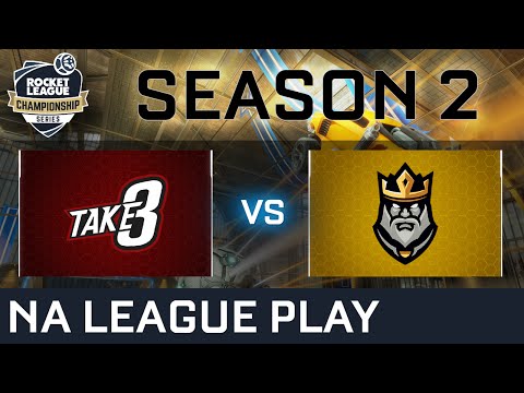 Take 3 vs Kings of Urban NA League Play Week 1 - RLCS S2
