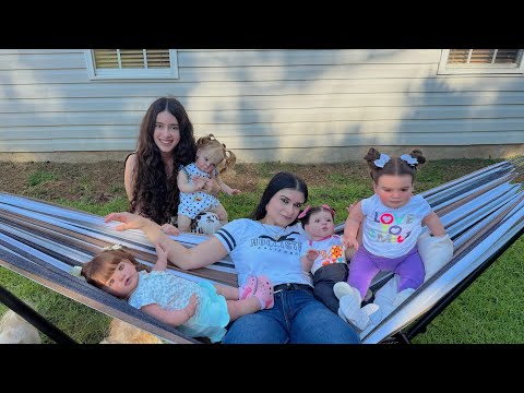 WE VISITED GRANDMA'S HOUSE FOR THE FIRST TIME WITH TWO REBORN BABIES (BELET AND ADENAY)