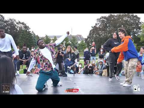 Kallyps & Roaï Vs Erine & Gabrielle Street Gang Battle