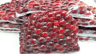 Kışlık Vişne Nasıl Saklanır Tarifi - Kışlık Hazırlıklar