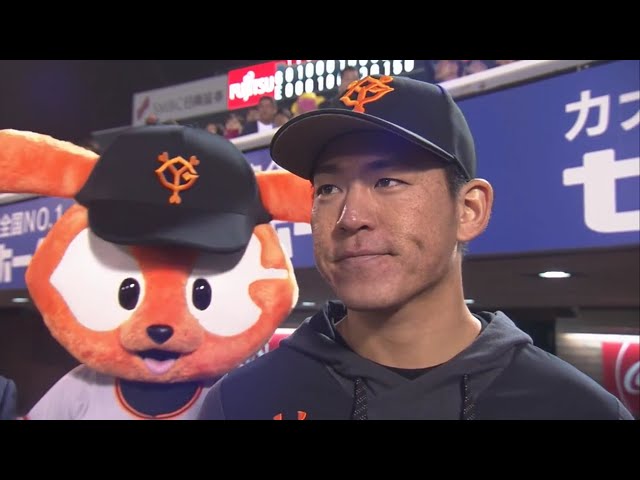 ジャイアンツ・桜井投手ヒーローインタビュー 2019/6/6 E-G