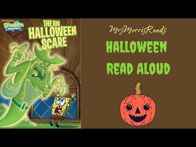 Vídeo relacionado con Bob Esponja. El gran susto de Halloween: Incluye actividades (Bob Esponja / Libros de lectura)