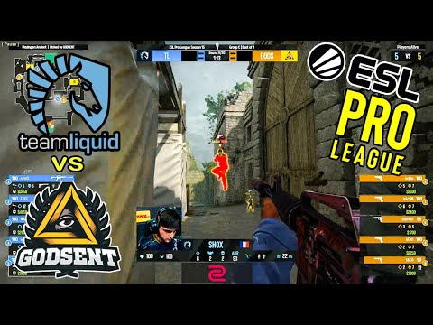 Team Liquid vs GODSENT [Group C | BO3][ESL Pro League Season 15] - CS:GO HIGHLIGHTS