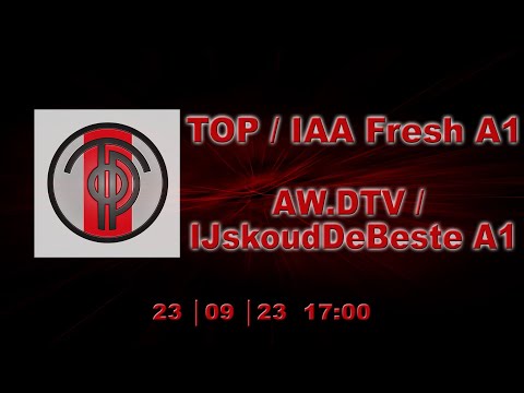 TOP/IAA fresh A1 tegen AW.DTV/IJskoudDeBeste A1 op zaterdag 23 september 2023 om 17:00