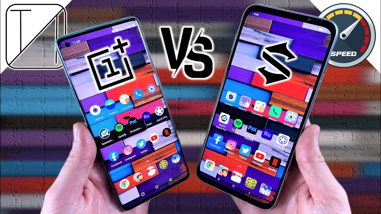 OnePlus 8 Pro vs Black Shark 3 Pro Speed Test