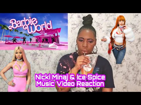 🧊ICE SPICE & NICKI MINAJ - BARBIE WORLD With AQUA (Official Music Video)REACTION #nuckie_miamii