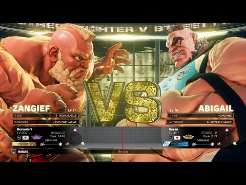 SFV Champion Edition🔥 Berserk-Y (Zangief) Vs Itazan (Abigail) 🔥 Online Match's 11-29-2022