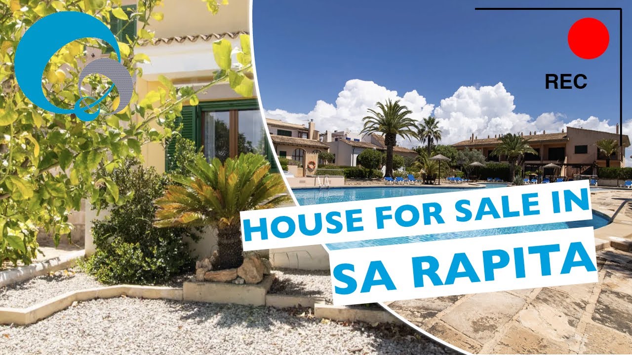 Semi-detached house with garden, terraces and communal pool in Sa Rapita