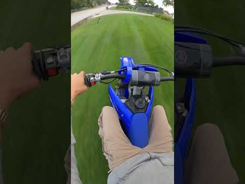 Yz125 vs cops 😳😳 #yz #cops #dirtbikes