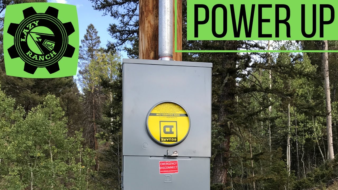 Watch video Power Pole Meter & Box Install - Arched Cabin Build #121 Now Power Pole Meter & Box Install - Arched Cabin Build #121