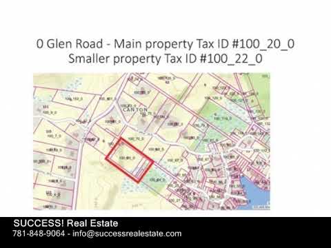 Lot 0 Glen Rd, Canton MA 02021 - Land - Real Estate - For Sale -
