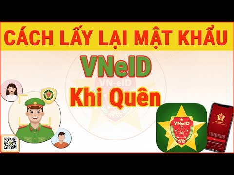 Lấy lại mật khẩu VNEID