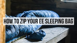 How to Zip Up in Your Enlightened Equipment Sleeping Bag | Intro to Quilts