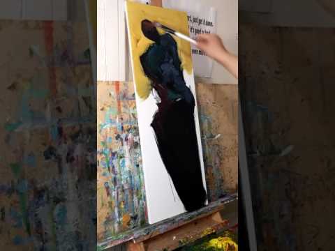 Oil Painting Session Figurative Expressionist by Artist  JOSE TRUJILLO