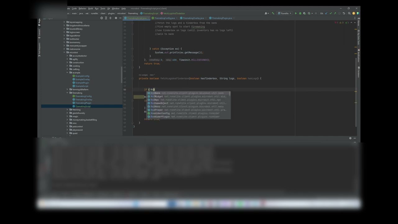 Microbot Script Tutorial - Firemaking