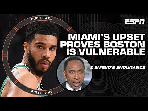 I WAS DEAD WRONG! ???? Stephen A. can't ignore the Heat's TOUGHNESS over Celtics' TALENT | First Take