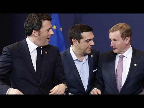 EU holds crisis talks on Ukraine, Greece