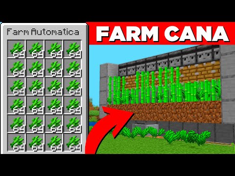✔️ FARM DE CANA FÁCIL e INFINITO - MINECRAFT 1.20 [Java & Bedrock]