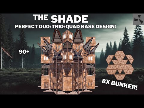 THE SHADE•DUO/TRIO/QUAD BASE•7 BUNKERS•OPENCORE•ONLINE & OFFLINE PROTECTION•CHEAP•RUSTBASE 2025