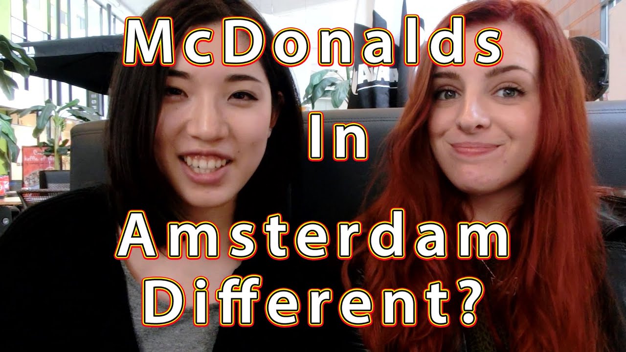 【オランダのマクドナルドメニューは日本と違うのか？| McDonalds in Amsterdam Different?】リスニング力が上がる！普段使いの英会話Listn.me 255