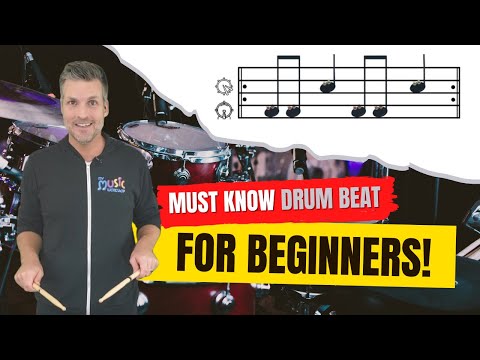 MUST KNOW Drum Beat | Easy Beginner Drum Lesson
