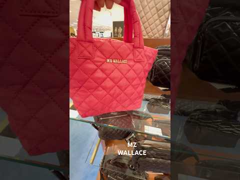 MZ WALLACE METRO SHOULDER BAG & METRO TOTE DELUXE #mzwallace #shoulderbag #totebag