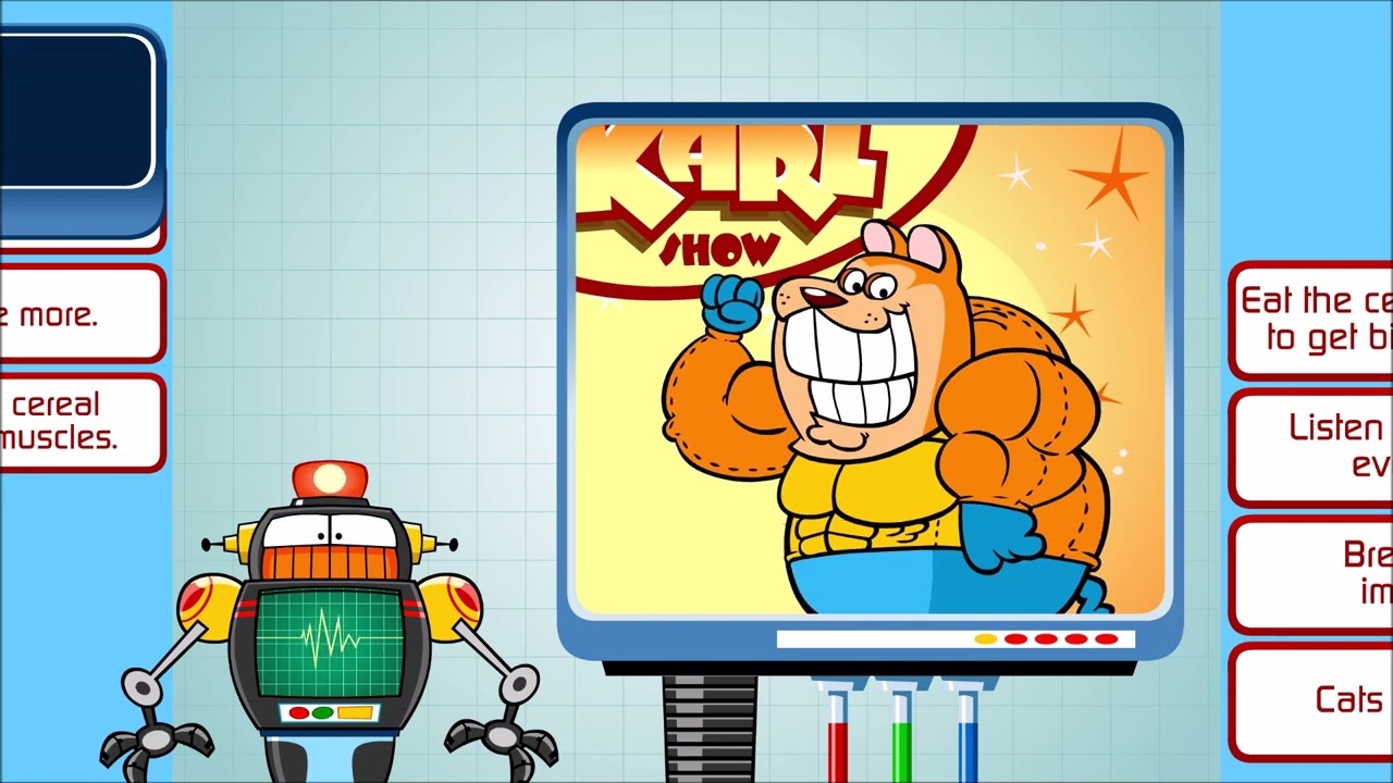 Flash Gameplay: Garfield Infinite Learning Lab: Forms of Media