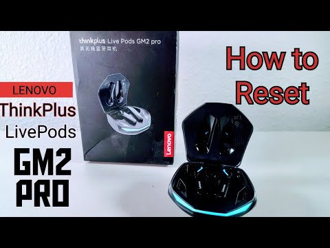 FIXED! How to pair & reset The Lenovo Thinkplus LivePod GM2 PRO!