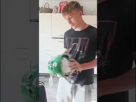 Airbrush hokejové masky HC Česká Lípa
