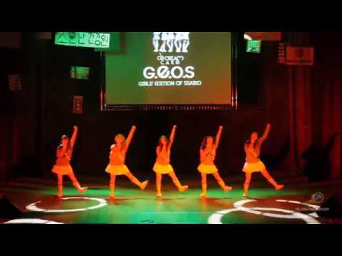 Red Velvet - Ice Cream Cake (G.E.O.S cover) • Hongdae-gu festival 2016 (Tyumen, 161009)