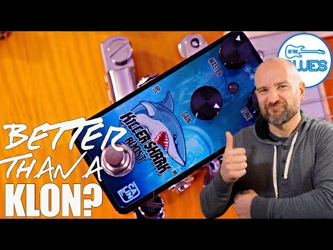 Caline Killer Shark Boost/Overdrive Pedal (It's not a Klon Clone!)