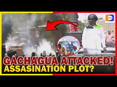 SHOCKING NAROK STANDOFF: Gachagua's Escape & Teargas Fury – Kenya's Political Firestorm Explodes!