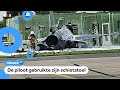 F-16 ramt gebouw in Leeuwarden