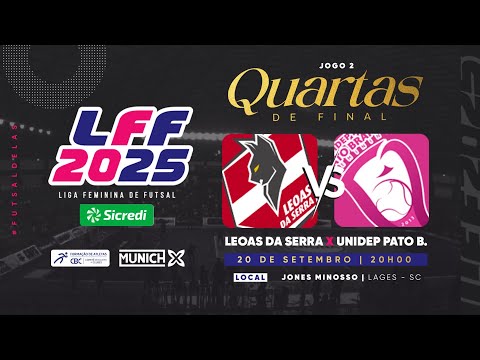 LIGA FEMININA DE FUTSAL 2025: LEOAS DA SERRA X LEOAS DA SERRA