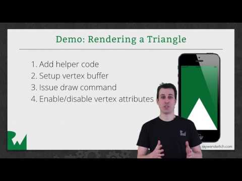 Vertex Buffers and Attributes - Beginner OpenGL ES and GLKit - raywenderlich.com