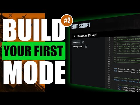 Battlefield 6 Portal Complete Guide #2 - Writing Scripts Using the Script Editor - Game Mode Scoring