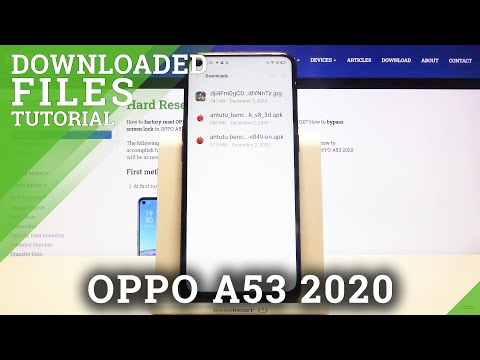 Downloaded Files – Find Saved Files Location OPPO A53 2020