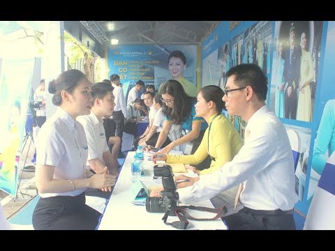Ngày hội việc làm Vietnam Airlines 2019 tại trường ĐH Cần Thơ