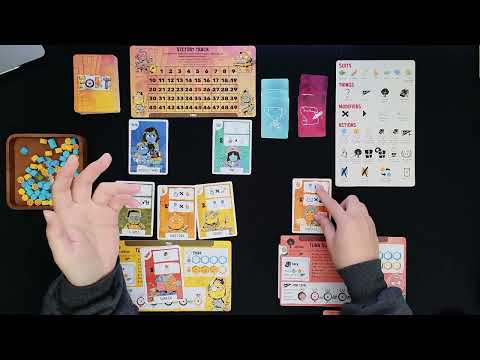 Fort Board Game - "Robokid" Solo Mode Tutorial | DaniCha