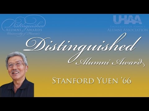 2015 Distinguished Alumni Awards: Stanford Yuen