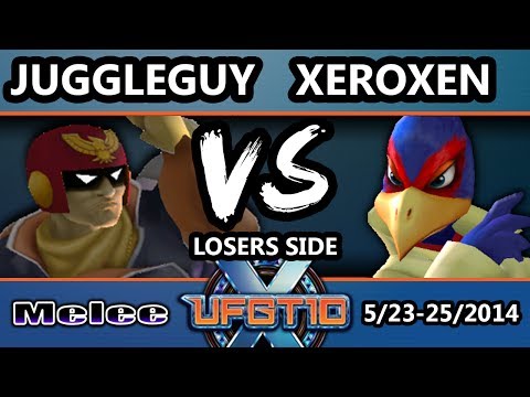 UFGTX - MIOM | Juggleguy (Captain Falcon) Vs. XeroXen (Falco) SSBM Losers - Smash Melee