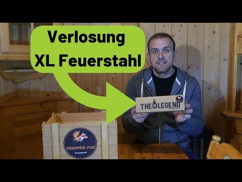 Prepper Fox Austria - Verlosung XL Feuerstahl 😁