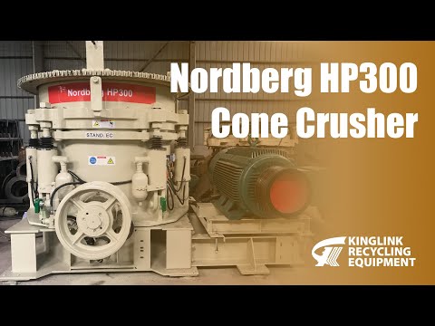 Metso Nordberg HP300 Cone Crusher Tested